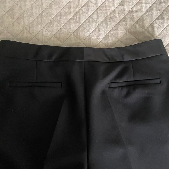 Beautiful Brand NEW Tuxedo Black Dress Pants- ZARA- Straight Leg - Picture 4 of 5